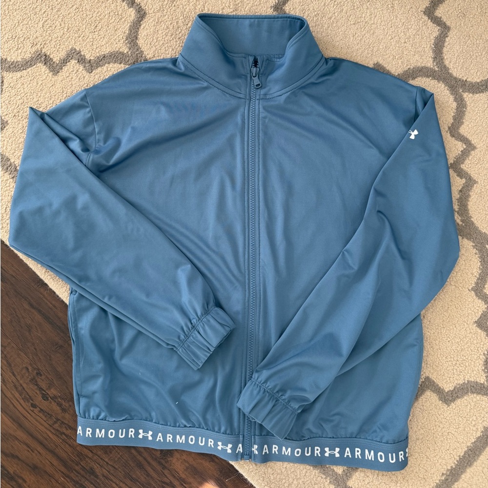 Under Armour Blue Bomber Jacket